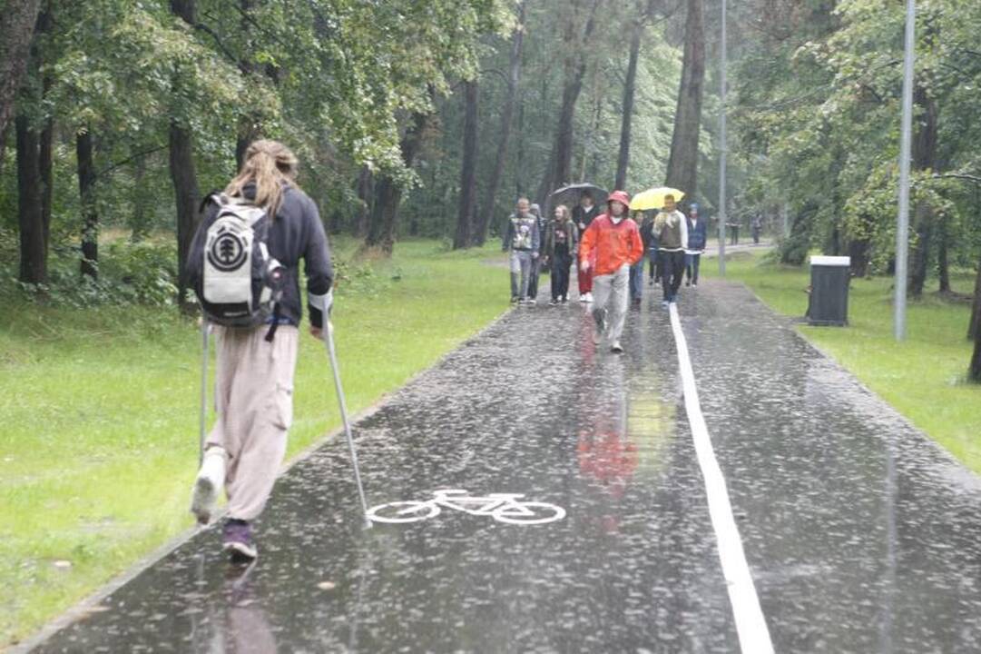 Klaipėdos poilsio parke – vandalų baimė