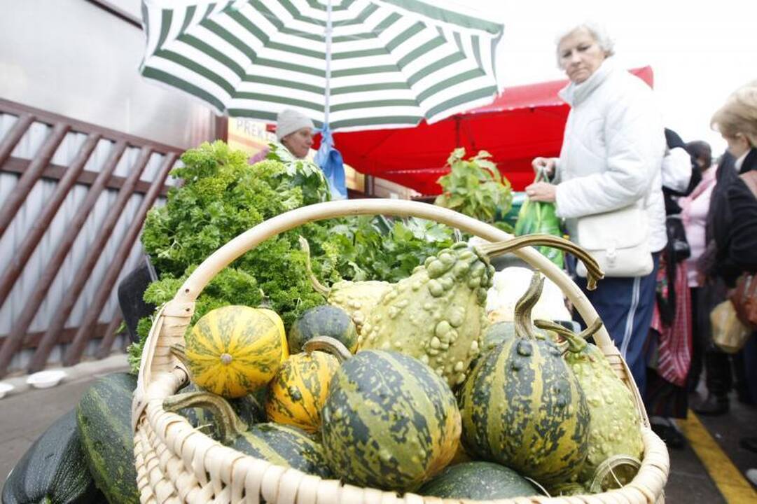 Į Palangos turgaus šventę savaitgalį viliojo atrakcijos