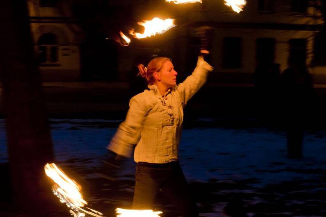 Šventaragio slėnyje pagoniškomis apeigomis pasitiktas pavasaris