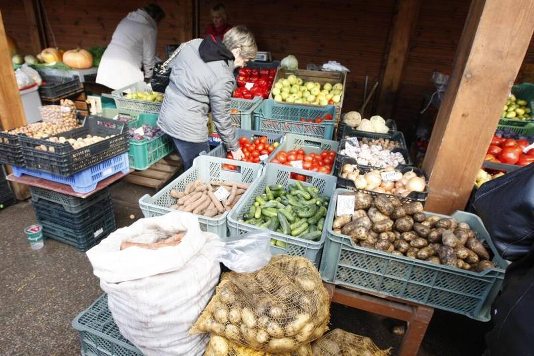 Į Palangos turgaus šventę savaitgalį viliojo atrakcijos