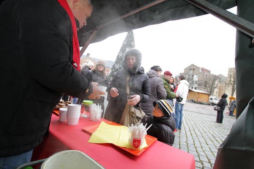Maltiečiai savo gerumo akciją pradėjo Klaipėdoje (papildyta)