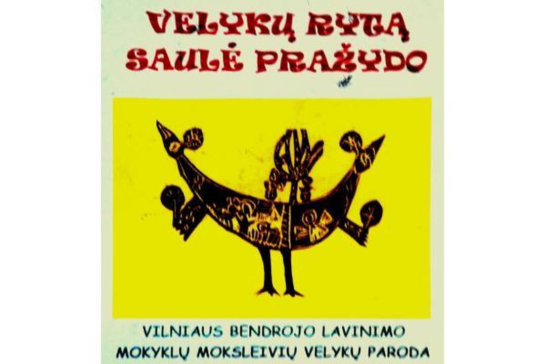 Velykų rytą saulė pražydo