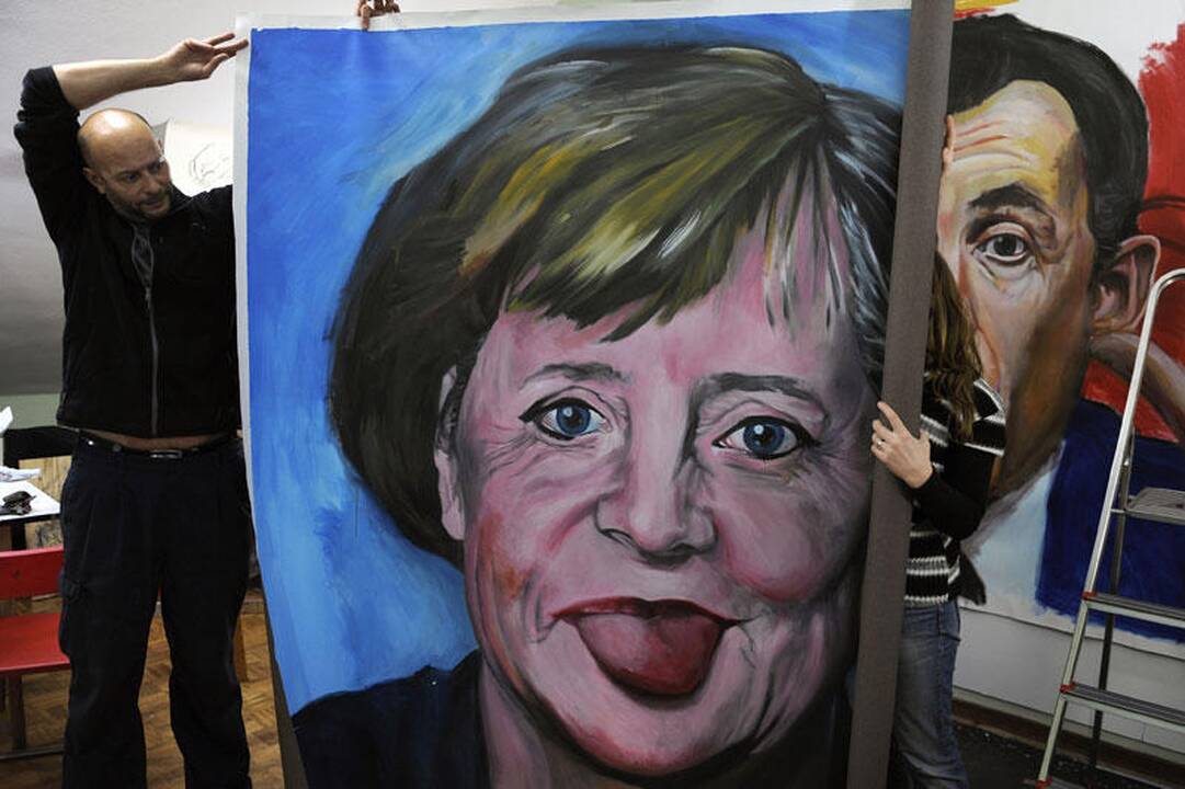 A.Merkel populiarumas pasiekė dvejų metų aukštumas