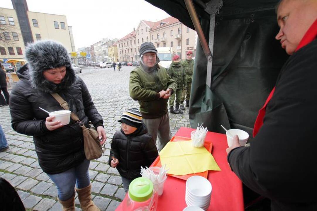 Maltiečiai savo gerumo akciją pradėjo Klaipėdoje (papildyta)