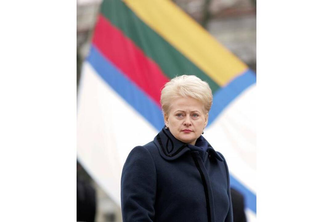 Prezidentė kariuomenę vadina patriotizmo ir pagarbos šaliai pavyzdžiu