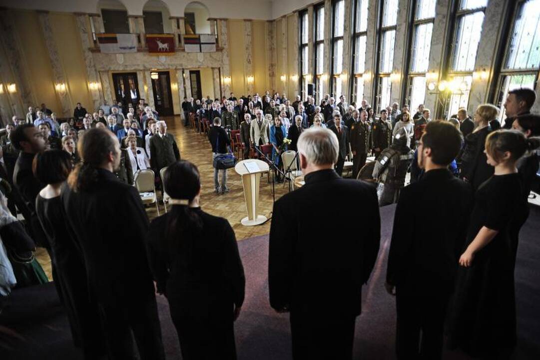 Kauno įgulos karininkų ramovė švenčia 75 metų jubiliejų