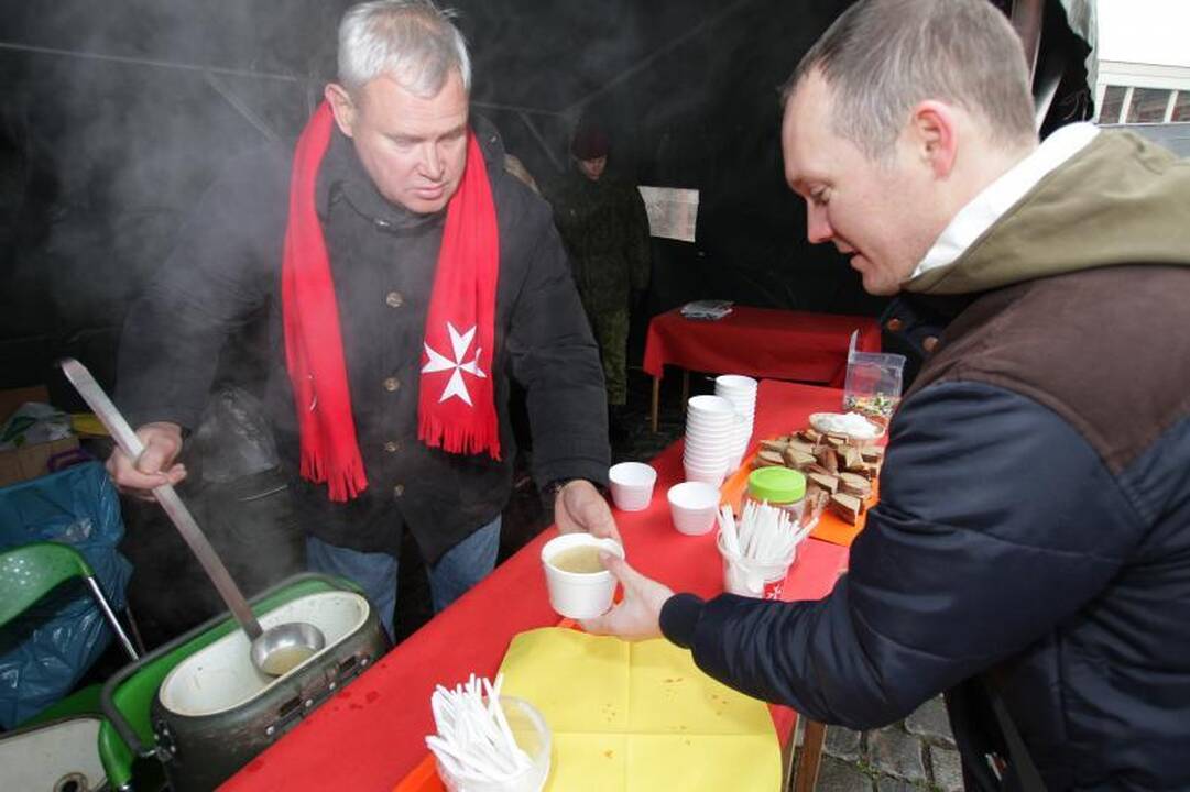 Maltiečiai savo gerumo akciją pradėjo Klaipėdoje (papildyta)