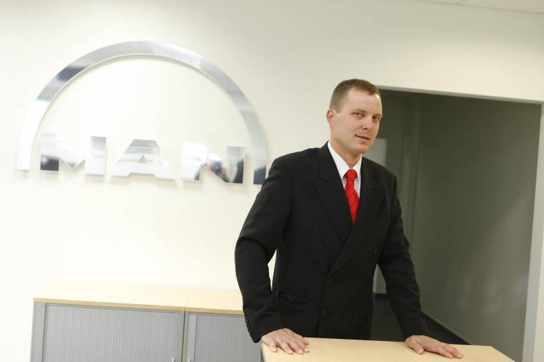 Duris atvėrė Klaipėdos MAN serviso centras
