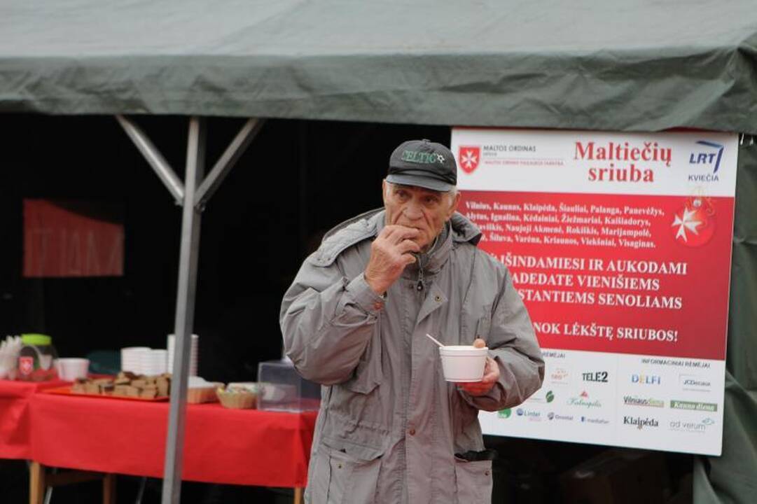 Maltiečiai savo gerumo akciją pradėjo Klaipėdoje (papildyta)