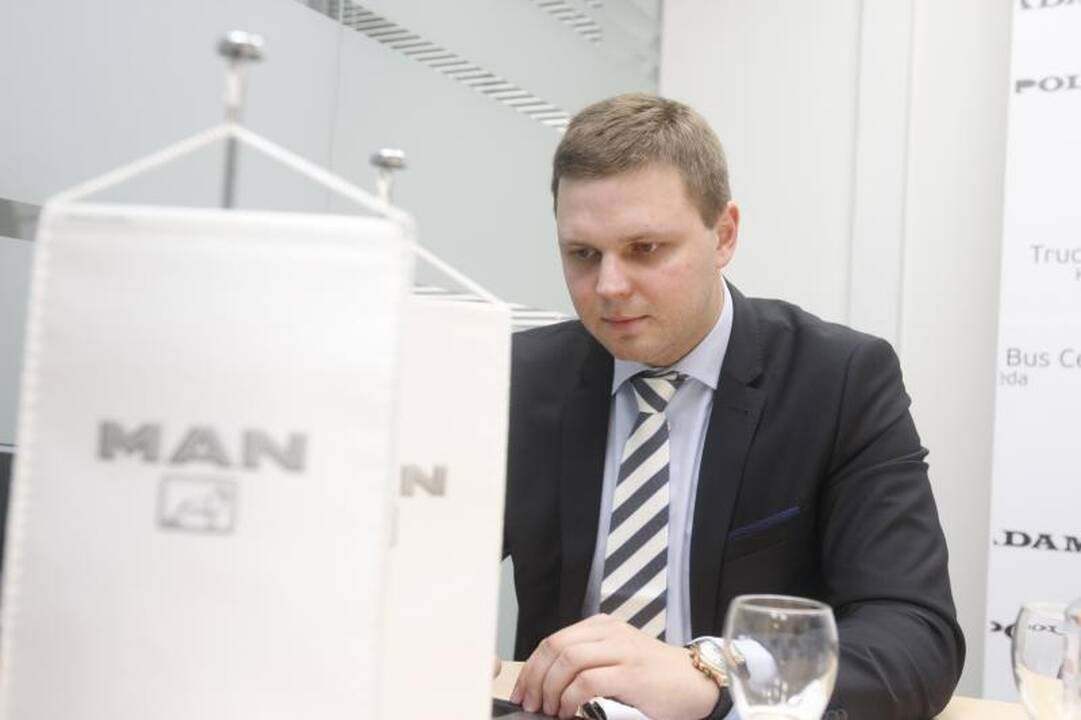 Duris atvėrė Klaipėdos MAN serviso centras