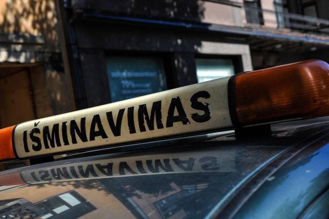 Klaipėdos rajone, Ginduliuose, rastas sprogmuo