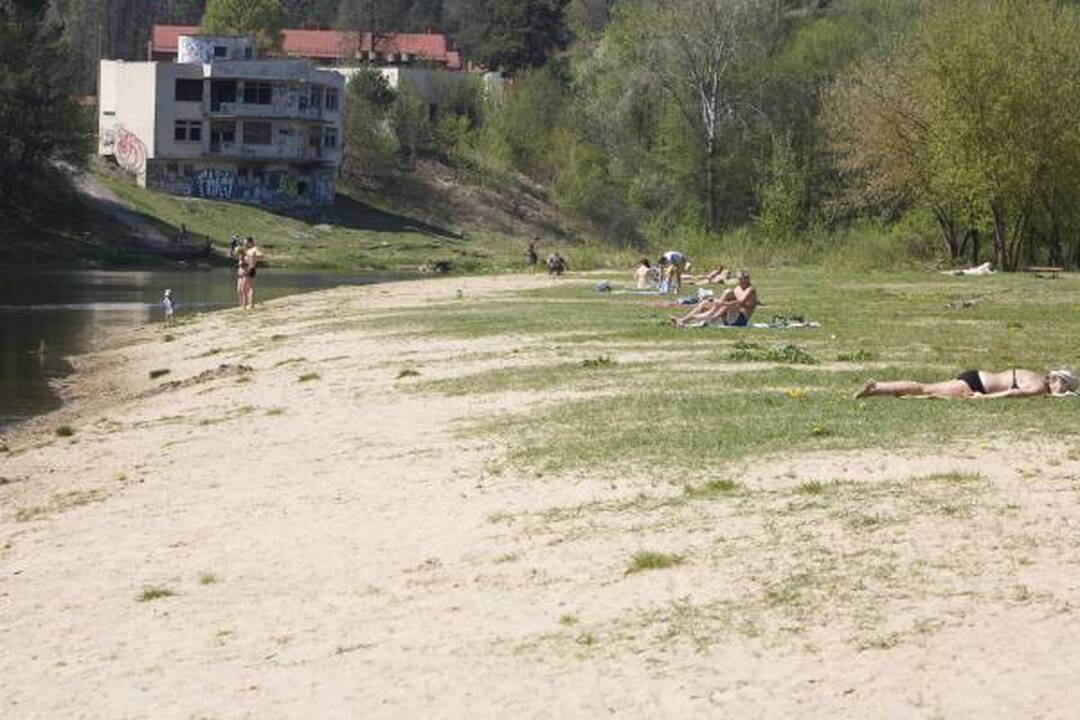 Vilniaus paplūdimiai ruošiami vasarai