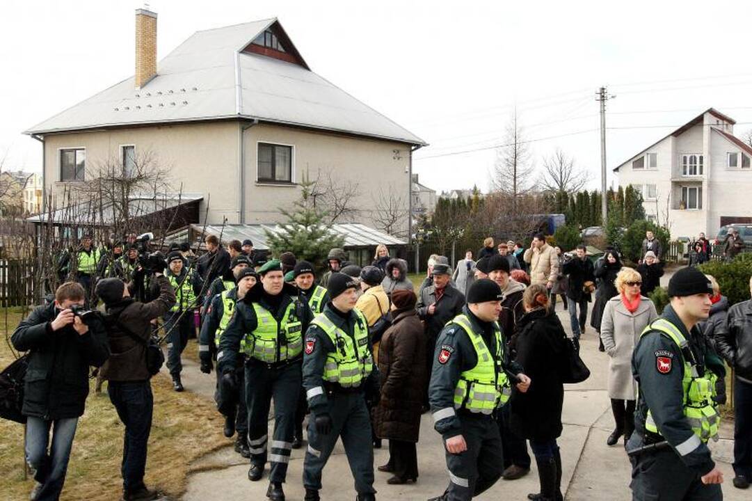Policija: klykti pradėjo A.Skučienė, mergaitė išsigando 