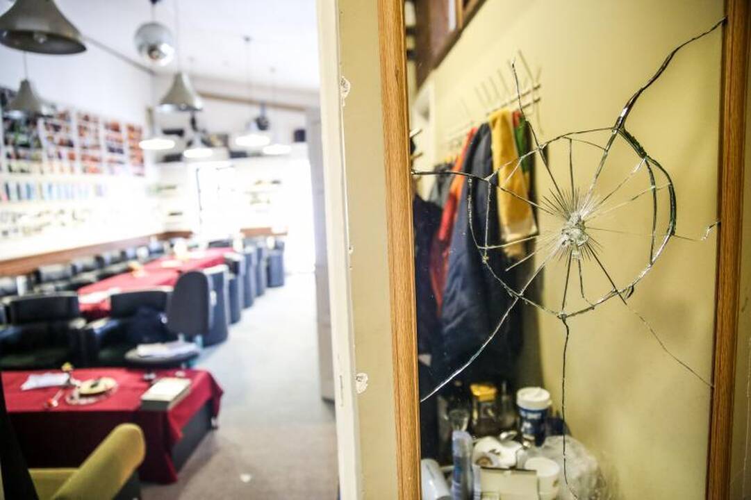 Velykų rytą nusiaubti Kauno       žurnalistų namai