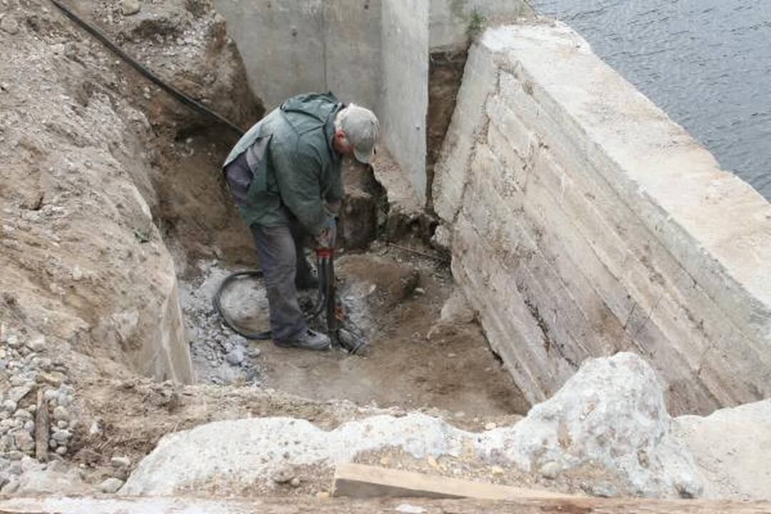 Pasukamasis tiltelis jau savo vietoje
