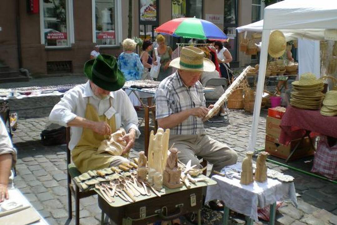 „Parbėg laivelis“ prasidėjo tradiciniu jomarku
