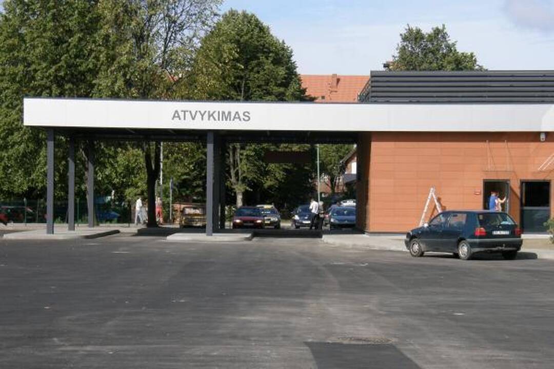 Klaipėdos autobusų stotis atvėrė duris keleiviams