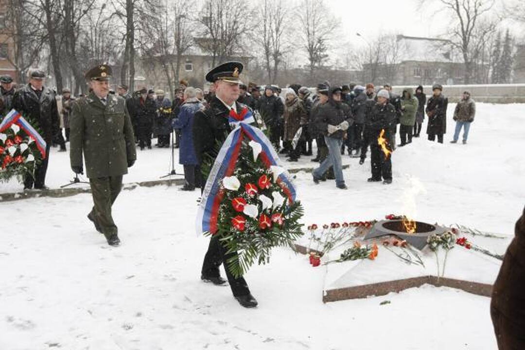 Paminėtos 65-osios Klaipėdos šturmo metines