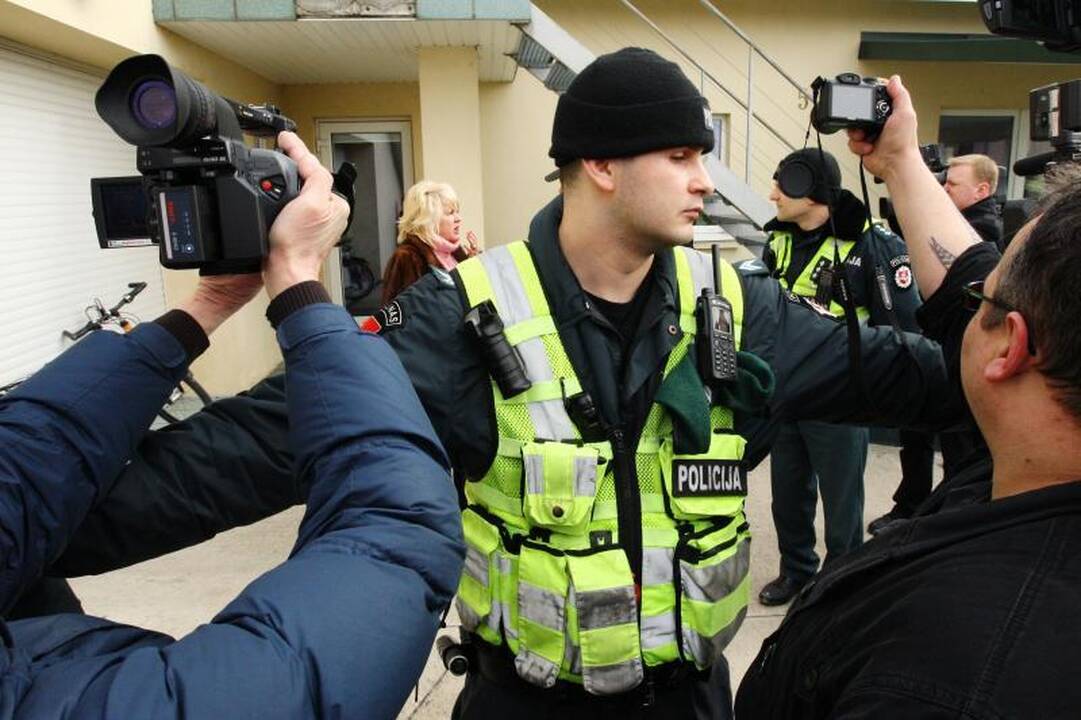 Policija: klykti pradėjo A.Skučienė, mergaitė išsigando 