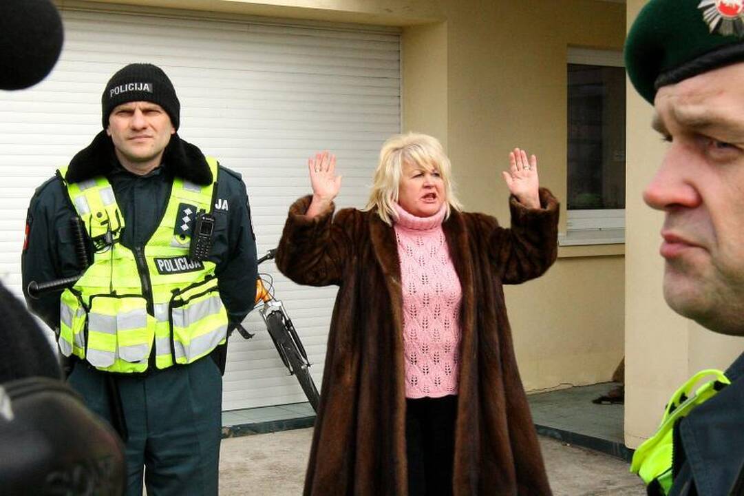Policija: klykti pradėjo A.Skučienė, mergaitė išsigando 