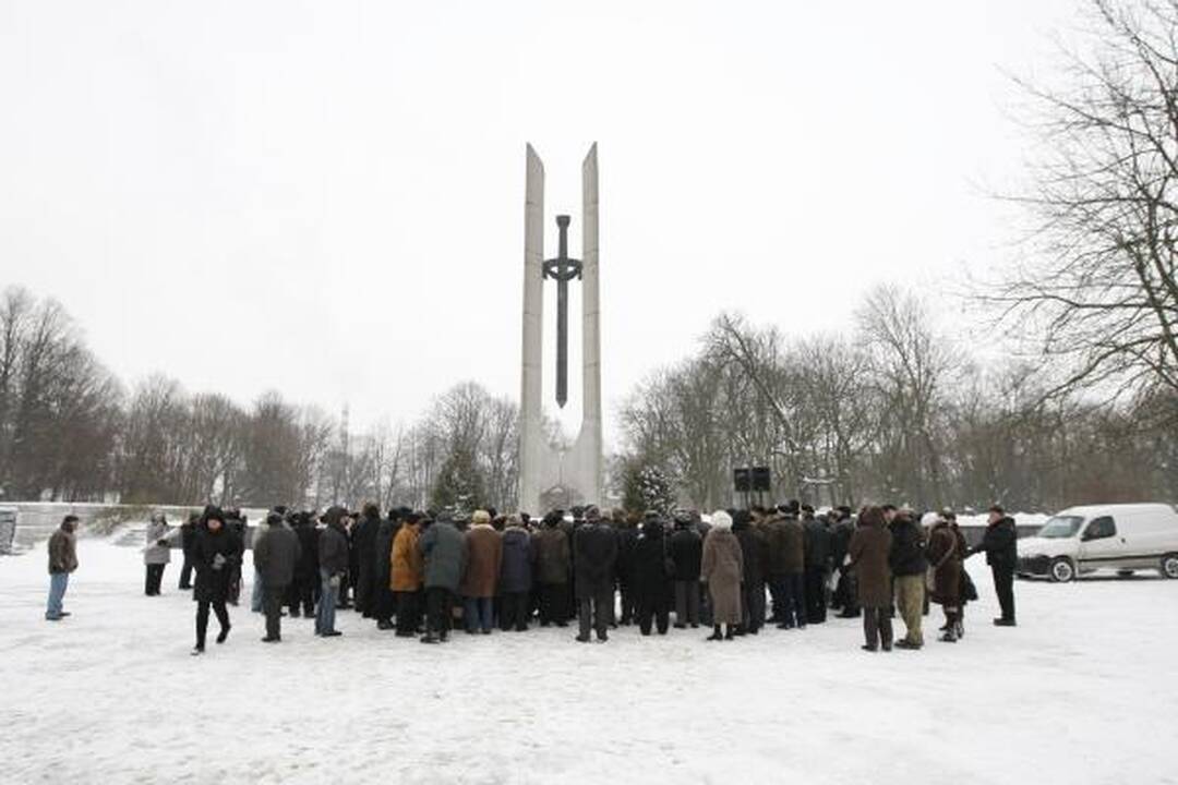 Paminėtos 65-osios Klaipėdos šturmo metines