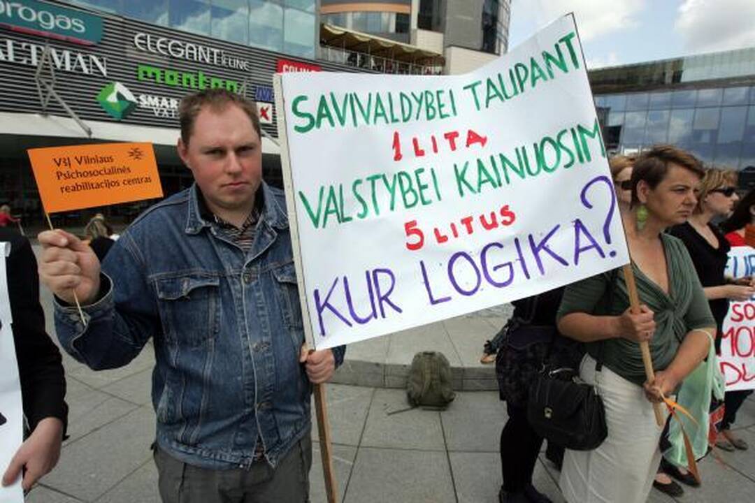 Vilniaus valdžia skriaudžia šizofrenijos aukas?