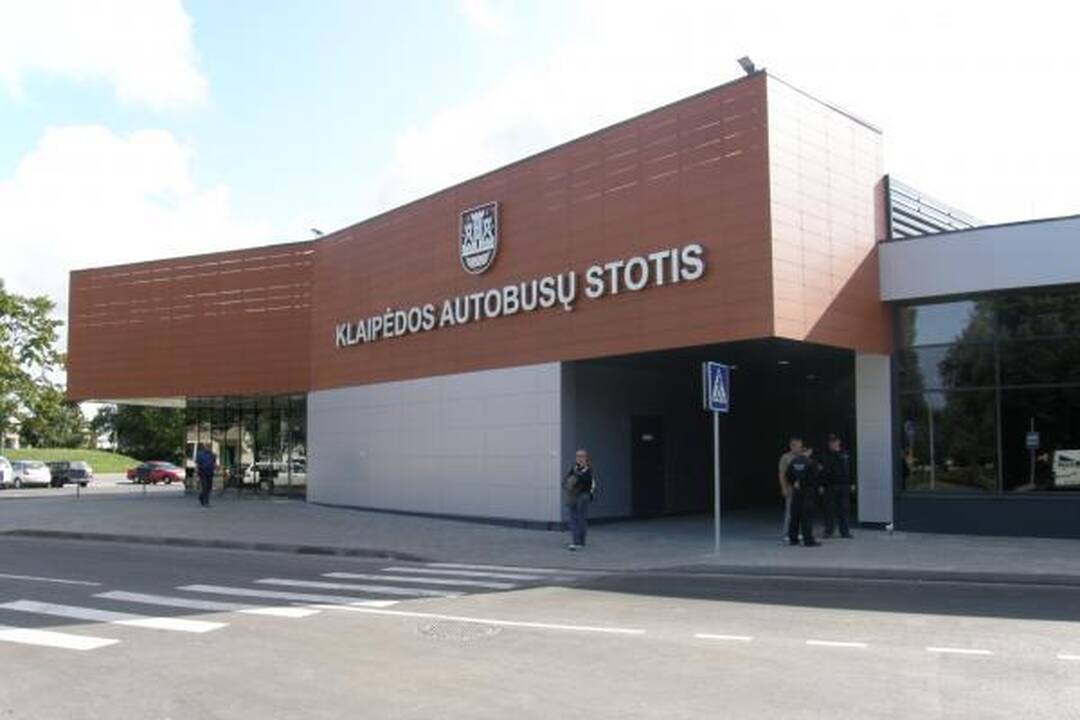 Klaipėdos autobusų stotis atvėrė duris keleiviams