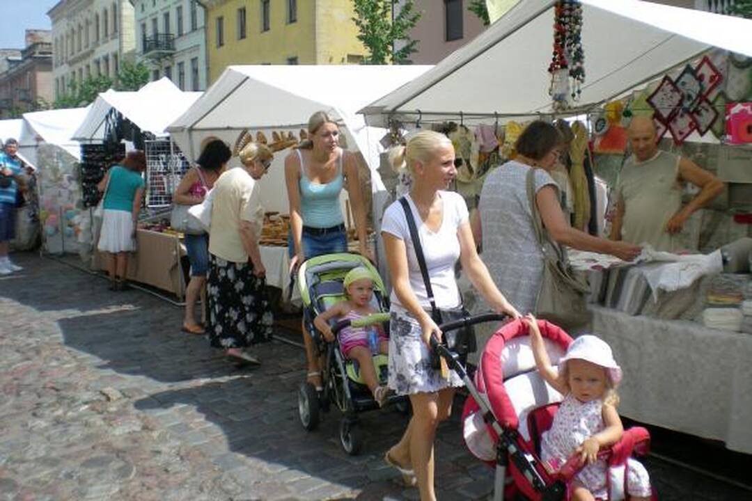 „Parbėg laivelis“ prasidėjo tradiciniu jomarku