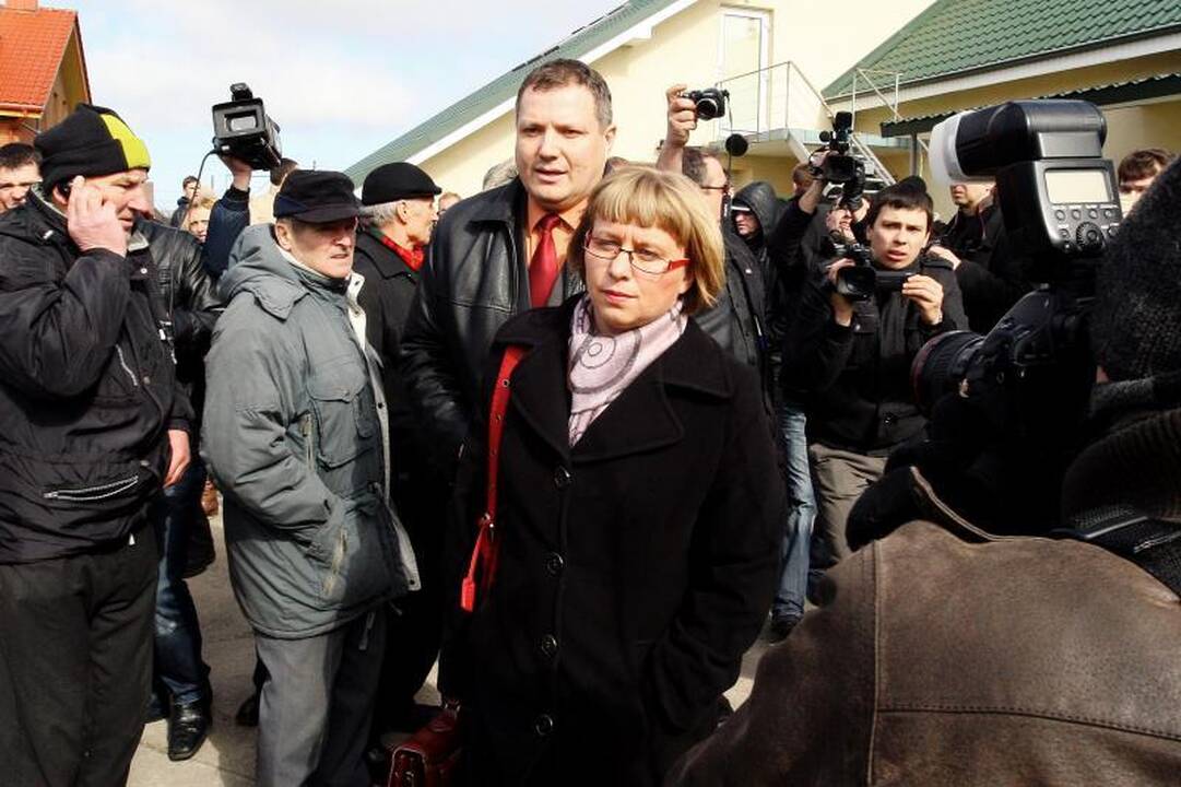 Policija: klykti pradėjo A.Skučienė, mergaitė išsigando 