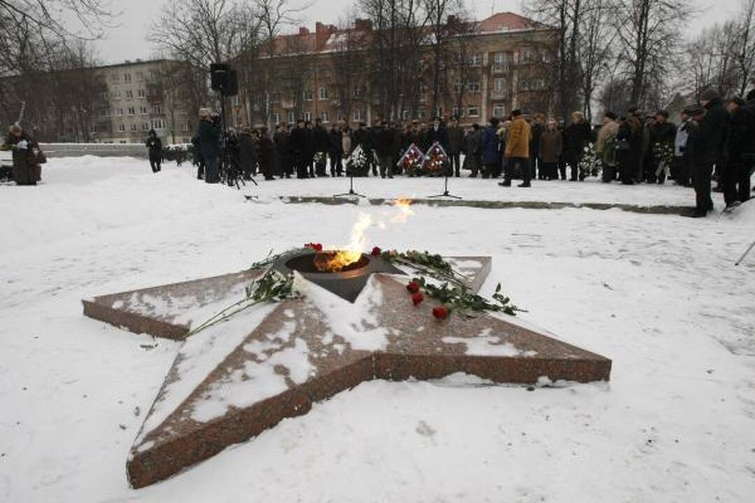 Paminėtos 65-osios Klaipėdos šturmo metines
