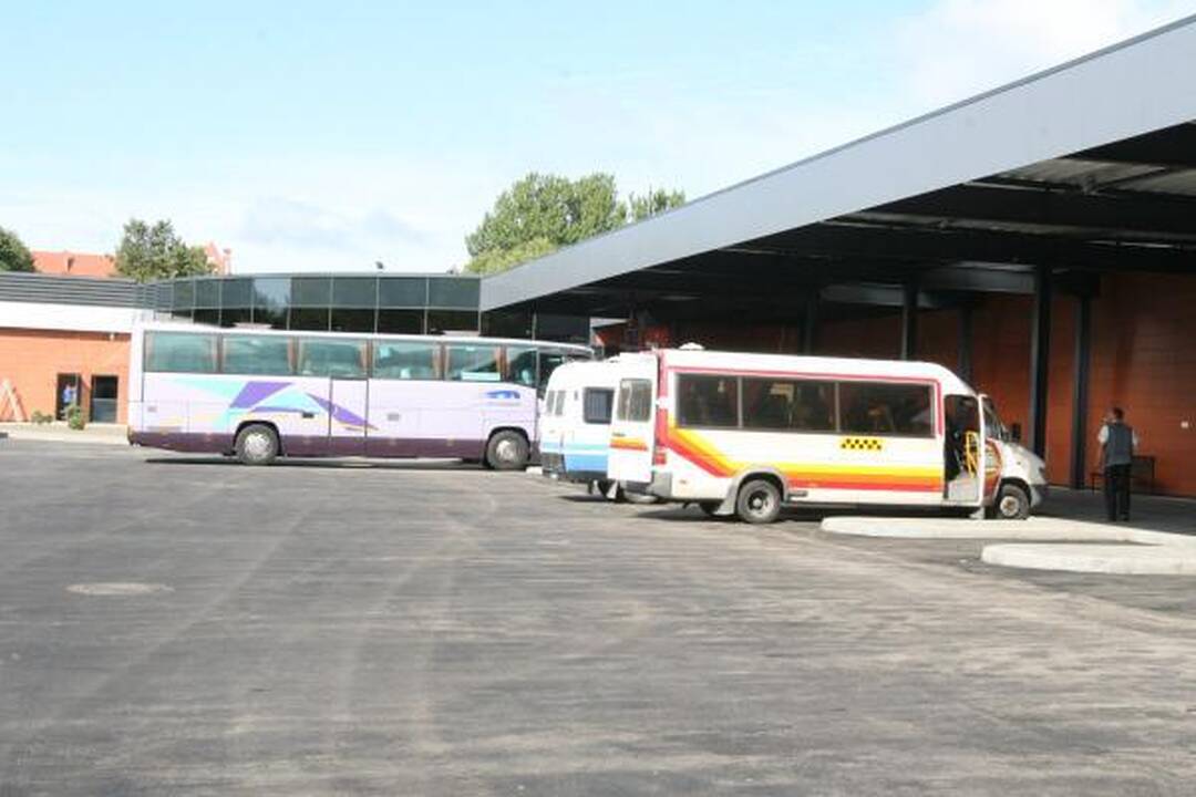 Klaipėdos autobusų stotis atvėrė duris keleiviams