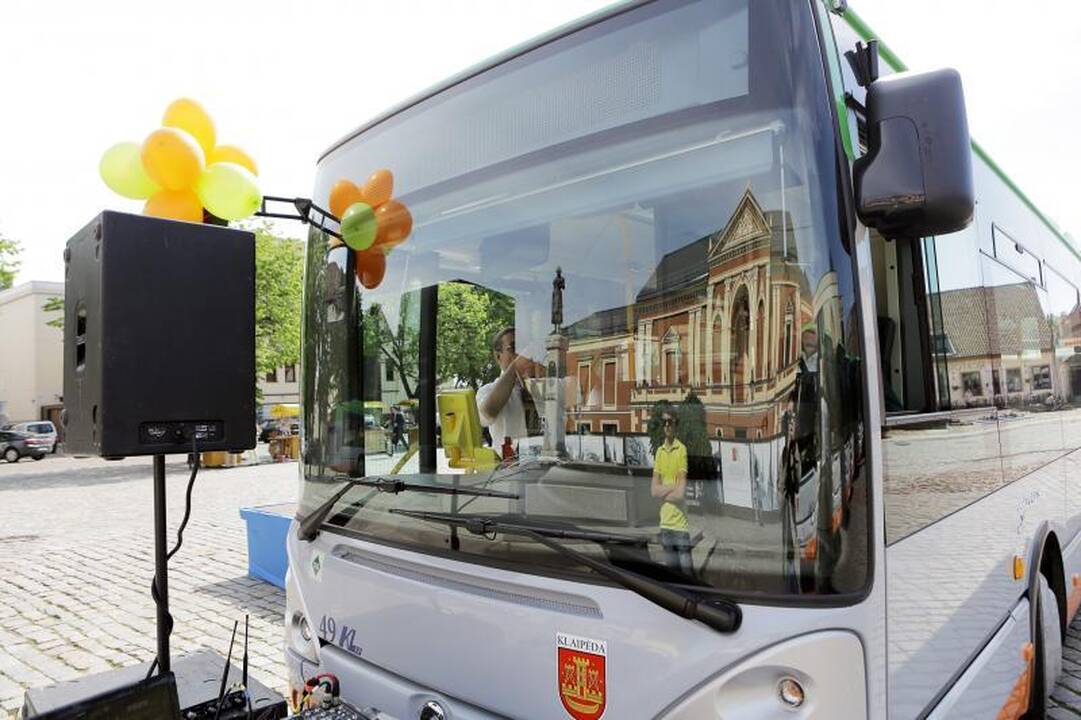 Klaipėdos gatvėmis riedės 12 naujų miesto autobusų