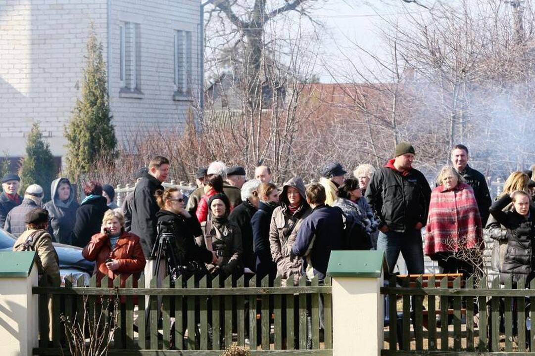 Policija: klykti pradėjo A.Skučienė, mergaitė išsigando 