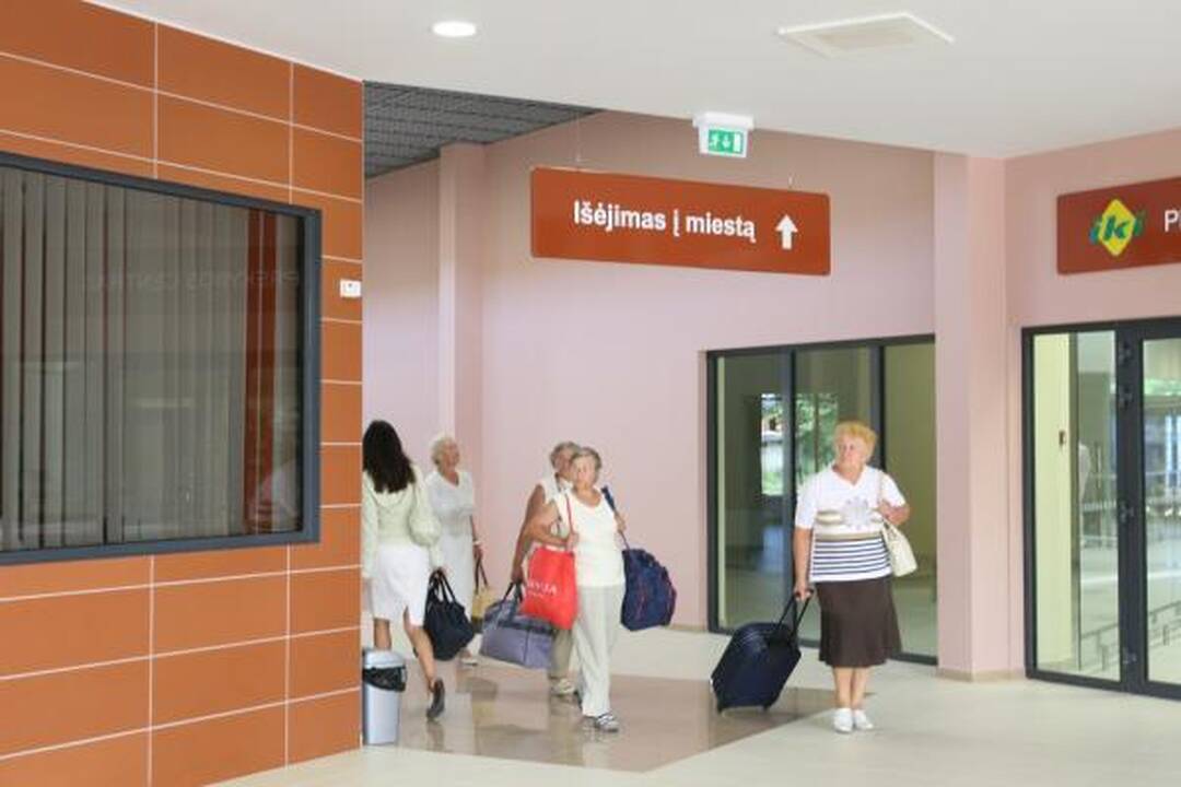 Klaipėdos autobusų stotis atvėrė duris keleiviams