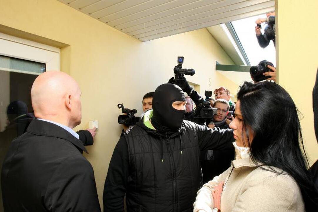 Policija: klykti pradėjo A.Skučienė, mergaitė išsigando 