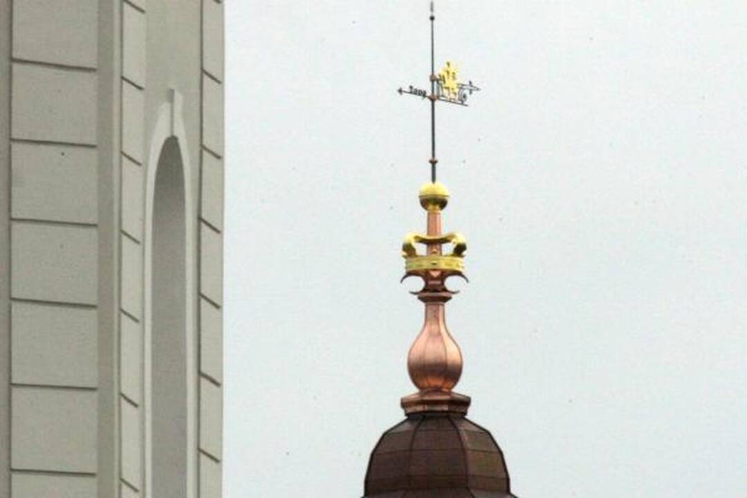 Valdovų rūmai papuošti vėtrunge