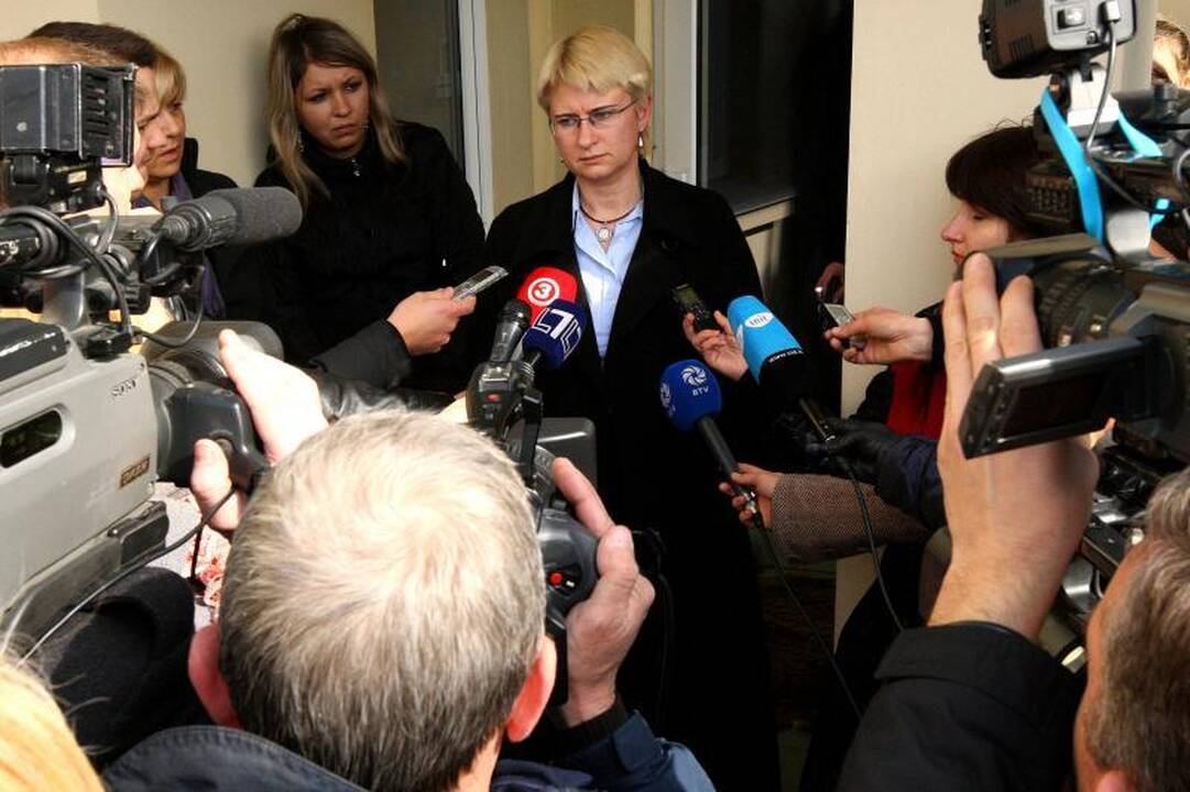 Policija: klykti pradėjo A.Skučienė, mergaitė išsigando 