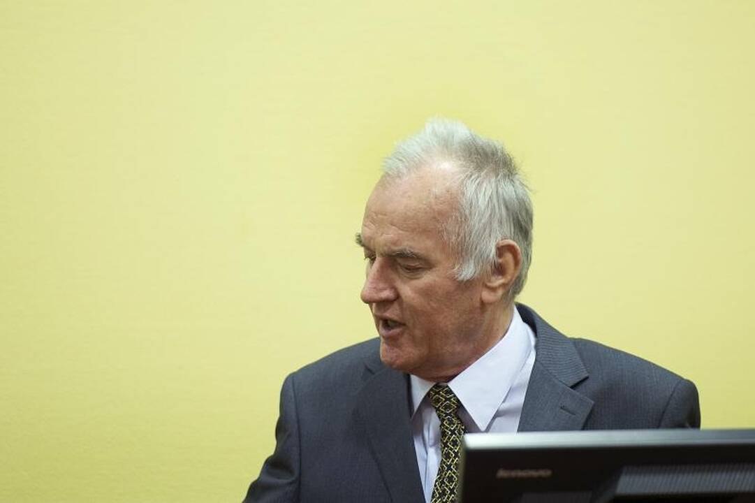Hagoje prasidėjo Ratko Mladičiaus teismas (papildyta)
