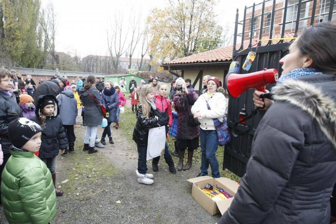 Šv. Martyno dieną - šimtų mažųjų klaipėdiečių eisena su žibintais