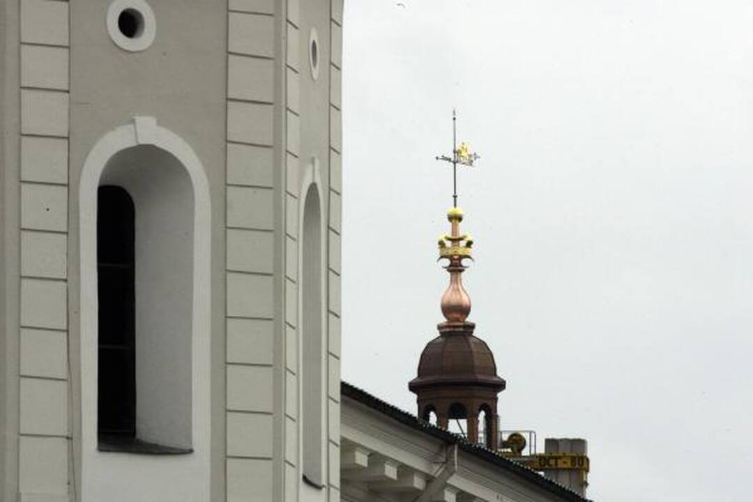 Valdovų rūmai papuošti vėtrunge