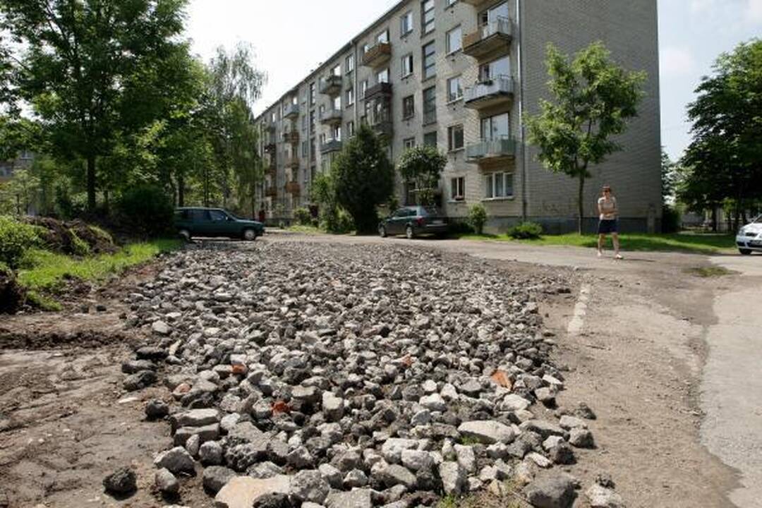 Daugiabučiai namai: kiemai kartais tampa mūšio lauku