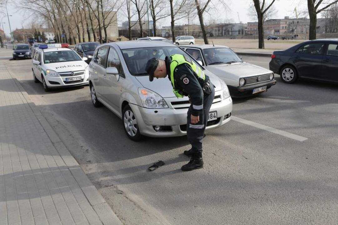 Klaipėdos centre vairuotoją ištiko širdies priepuolis 