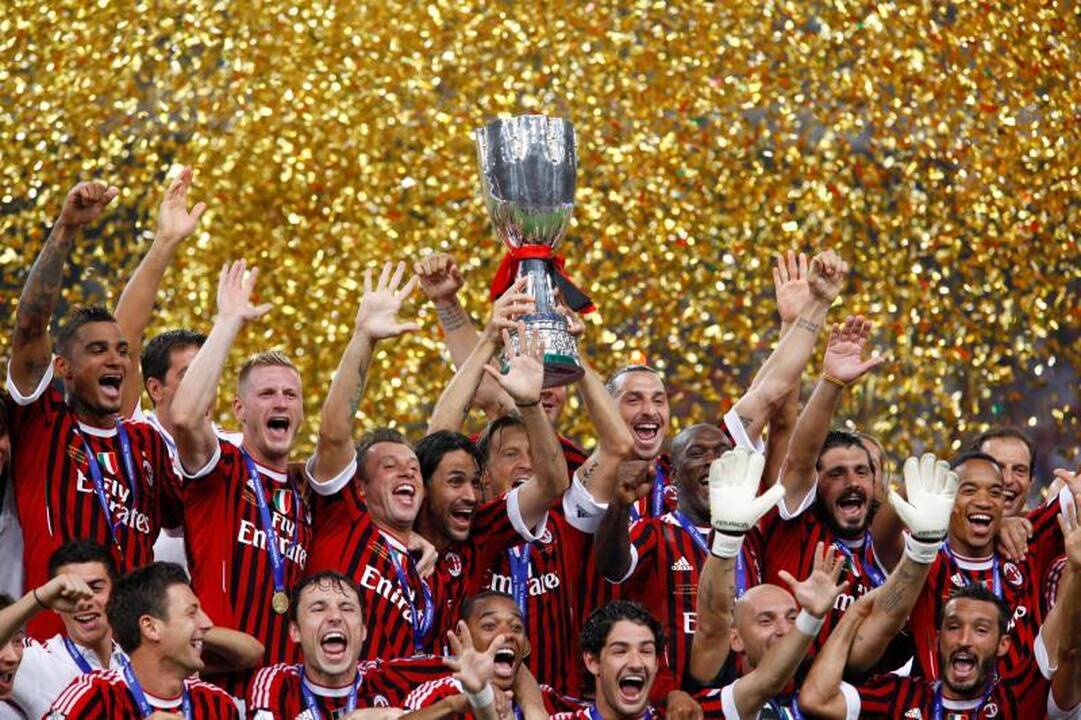 "AC Milan" tapo Italijos Super taurės čempionais