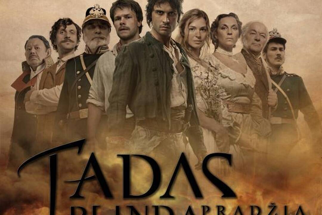 Pagrindinis filmo „Tadas Blinda. Pradžia“ plakatas buvo kuriamas dvejus metus