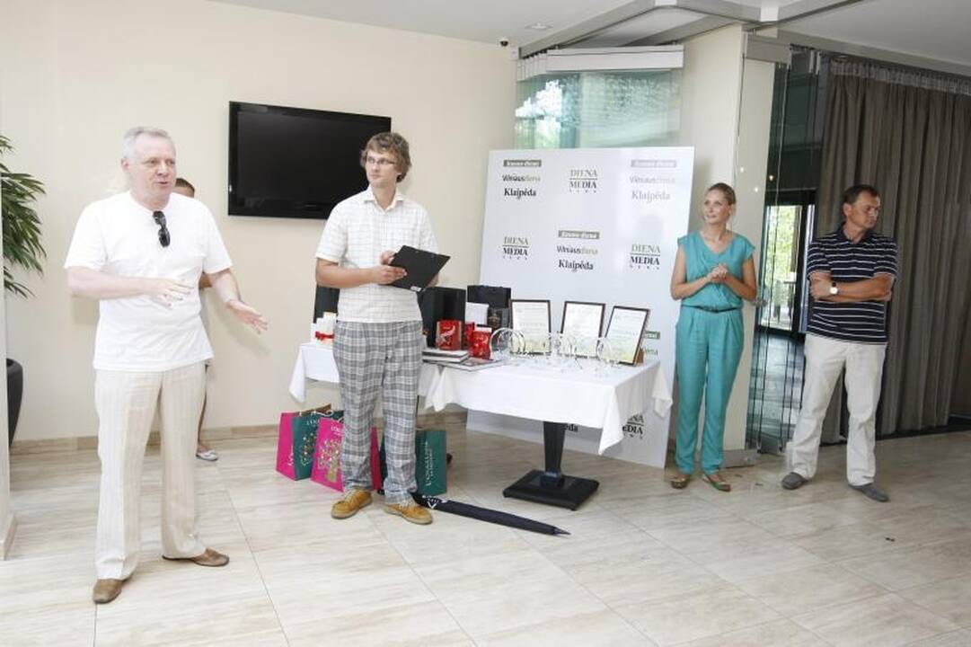 DMN golfo turnyras pranoko  lūkesčius   