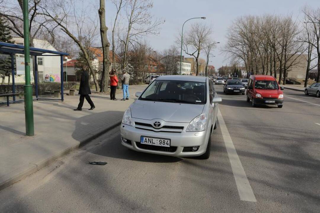 Klaipėdos centre vairuotoją ištiko širdies priepuolis 
