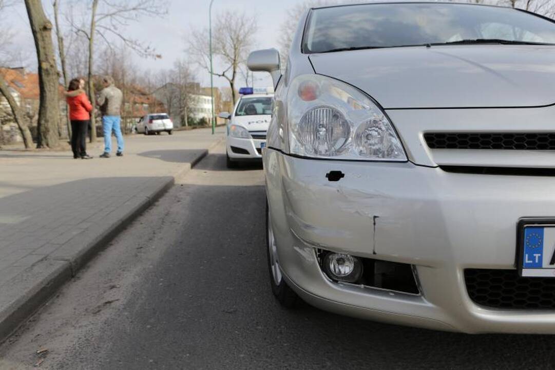 Klaipėdos centre vairuotoją ištiko širdies priepuolis 