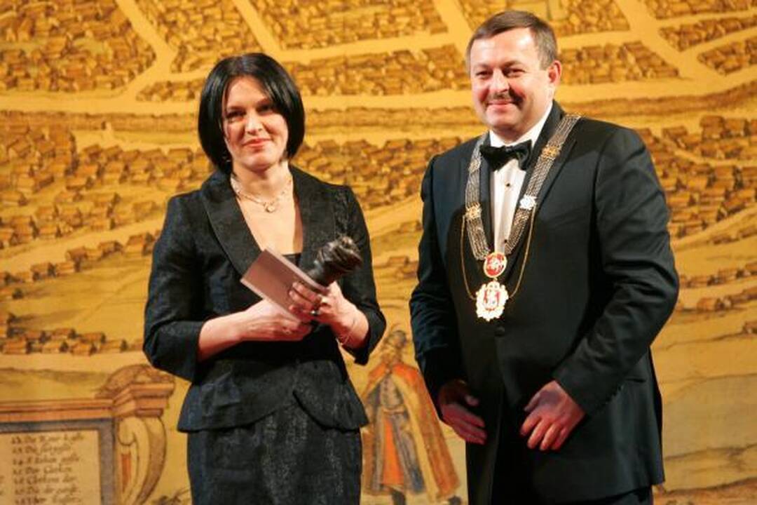 Įteiktos Šv. Kristoforo statulėlės nusipelniusiems vilniečiams