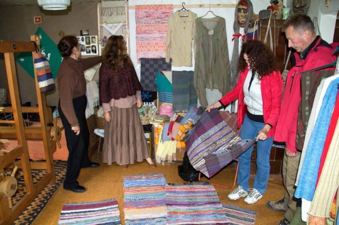 Svečiuose pas Žemaitijos nacionalinio parko menininkus