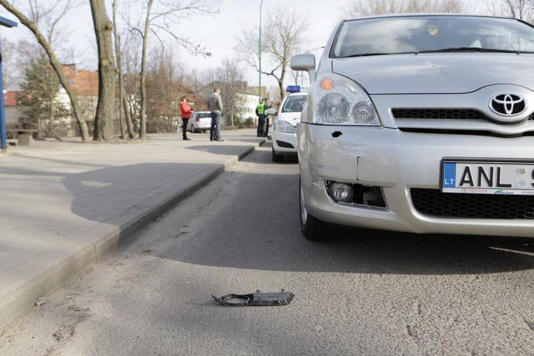 Klaipėdos centre vairuotoją ištiko širdies priepuolis 